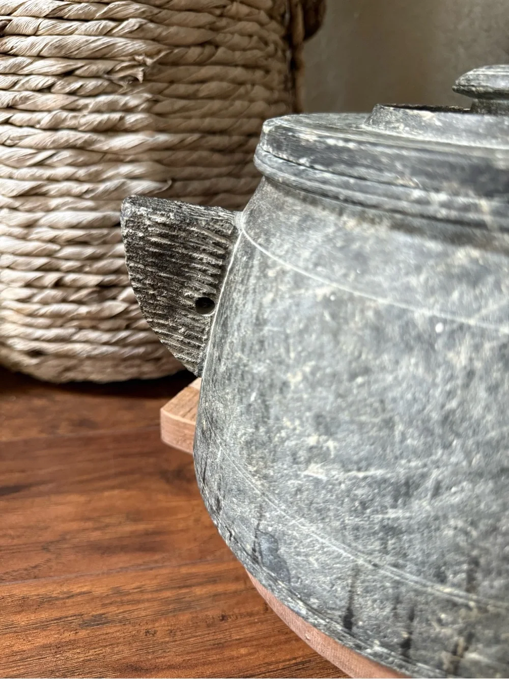Kalchatti, Handcrafted Soapstone Cooking Vessel